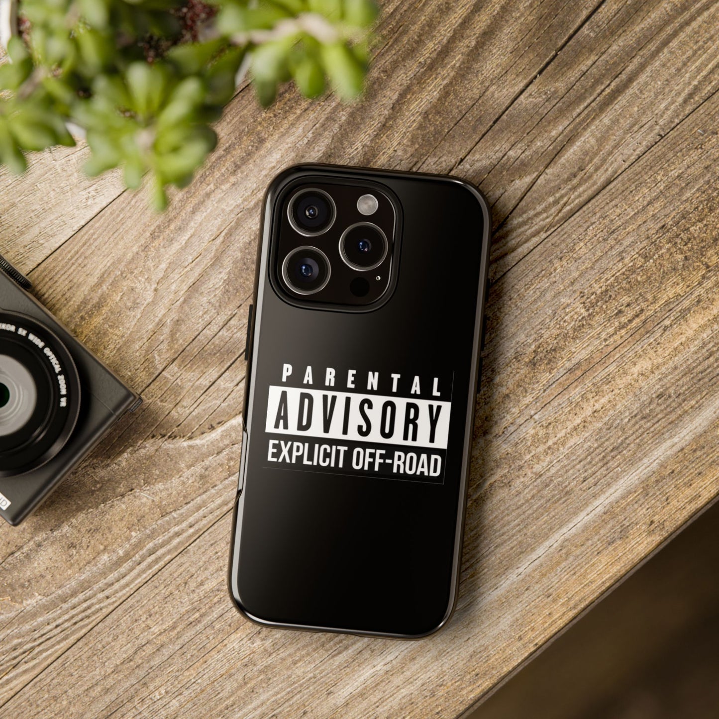 Parental Advisory Off-Road Phone Case - Tough & Stylish Protection