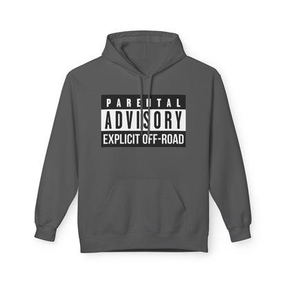 Fleece Hoodie "Explicit Off-Road" Billboard Design