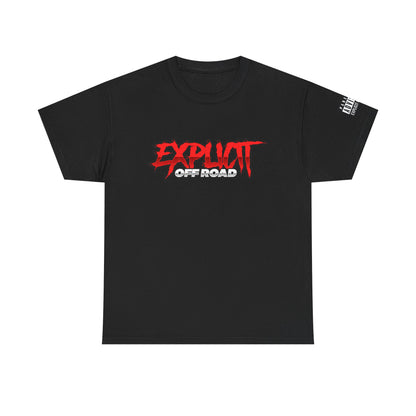 Expliciit Off-Road "BOOM" Heavy Cotton Tee - Streetwear Style T-Shirt