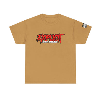 Expliciit Off-Road "BOOM" Heavy Cotton Tee - Streetwear Style T-Shirt