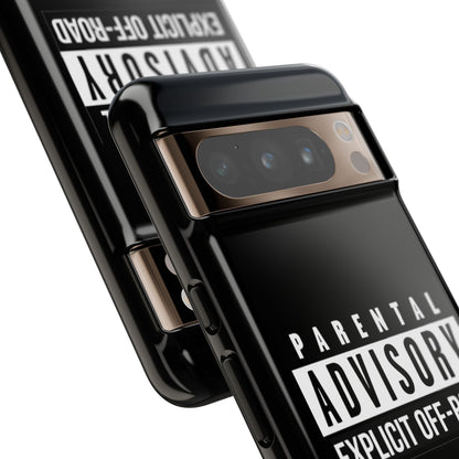 Parental Advisory Off-Road Phone Case - Tough & Stylish Protection