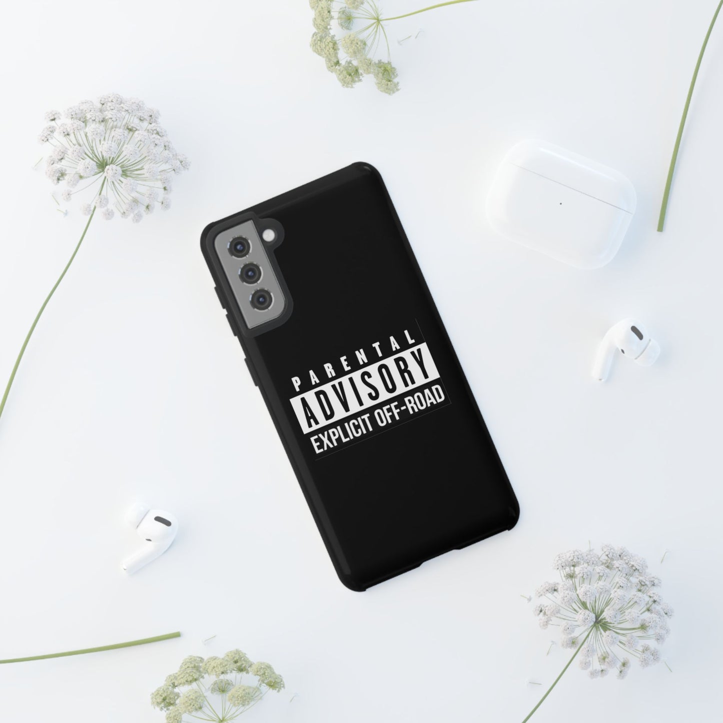 Parental Advisory Off-Road Phone Case - Tough & Stylish Protection