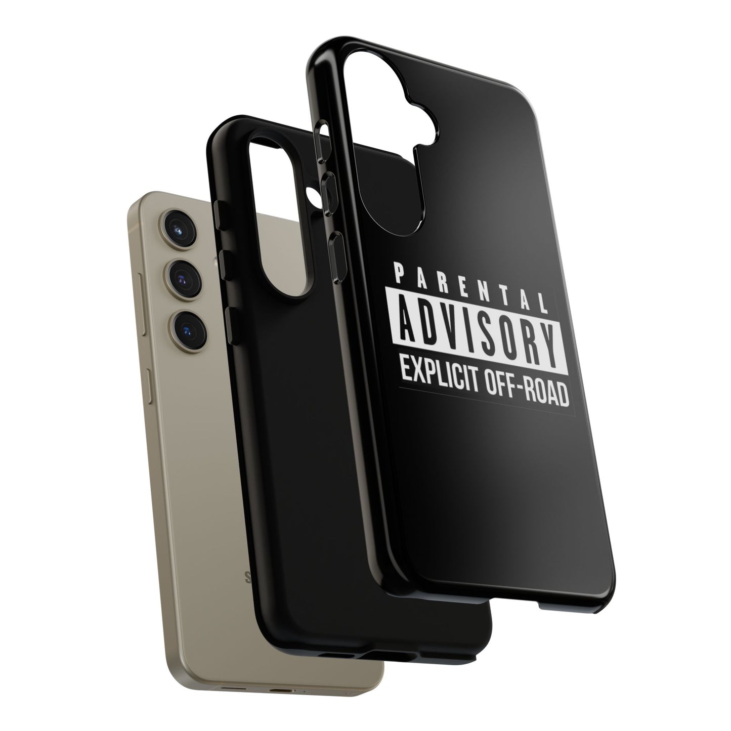 Parental Advisory Off-Road Phone Case - Tough & Stylish Protection