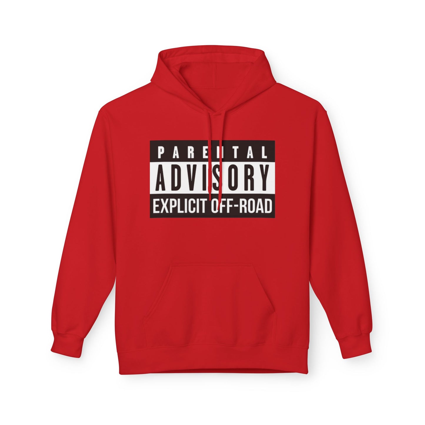 Fleece Hoodie "Explicit Off-Road" Billboard Design