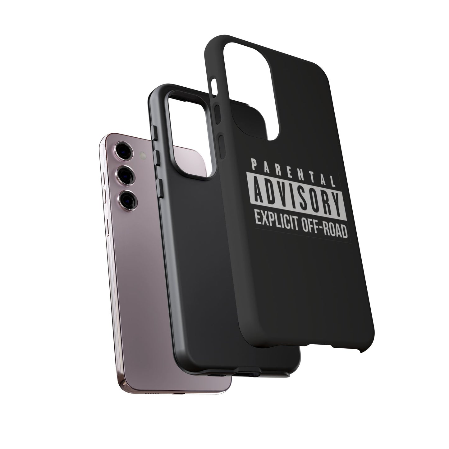 Parental Advisory Off-Road Phone Case - Tough & Stylish Protection