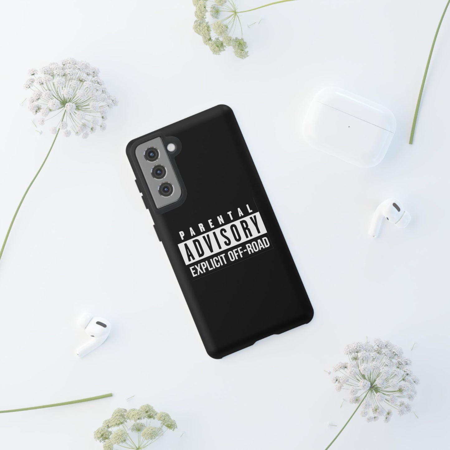 Parental Advisory Off-Road Phone Case - Tough & Stylish Protection