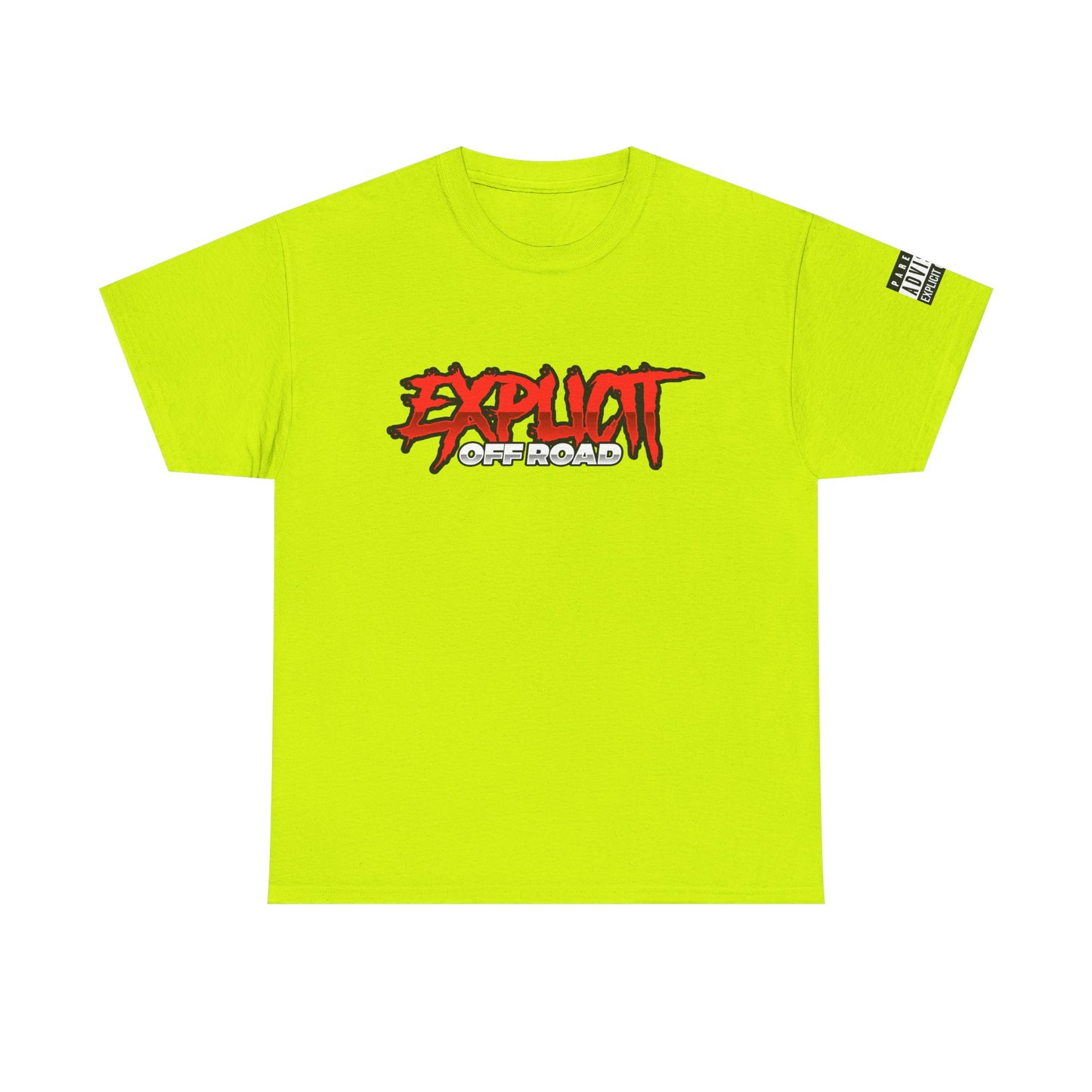 Expliciit Off-Road "BOOM" Heavy Cotton Tee - Streetwear Style T-Shirt