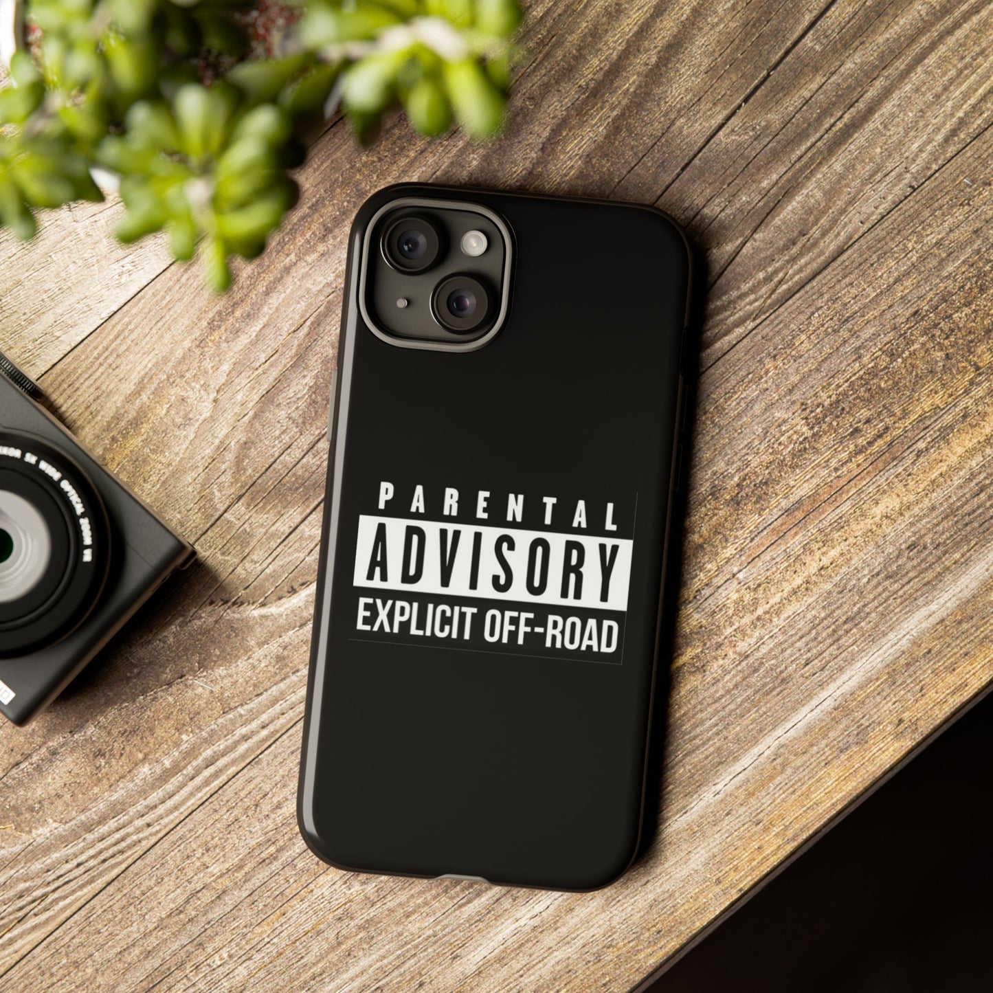 Parental Advisory Off-Road Phone Case - Tough & Stylish Protection