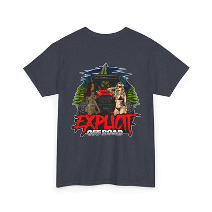 Explicit Off-Road "RZR GIRLS"  Unisex Heavy Cotton Tee - Perfect for Outdoor Enthusiasts