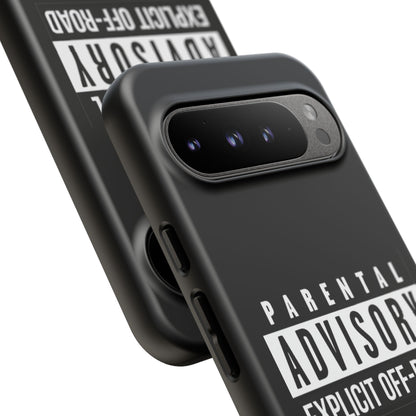 Parental Advisory Off-Road Phone Case - Tough & Stylish Protection