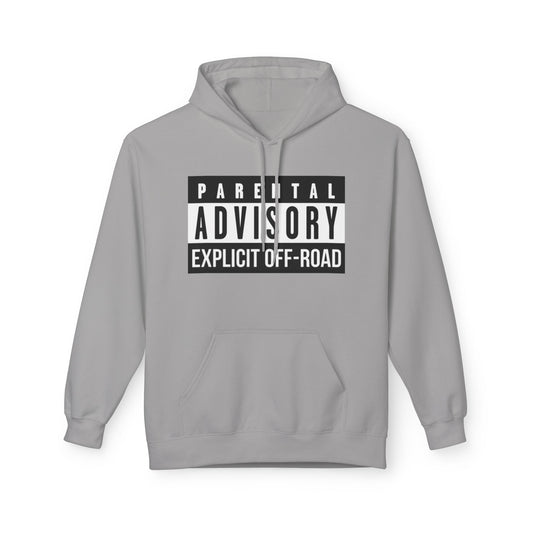 Fleece Hoodie "Explicit Off-Road" Billboard Design