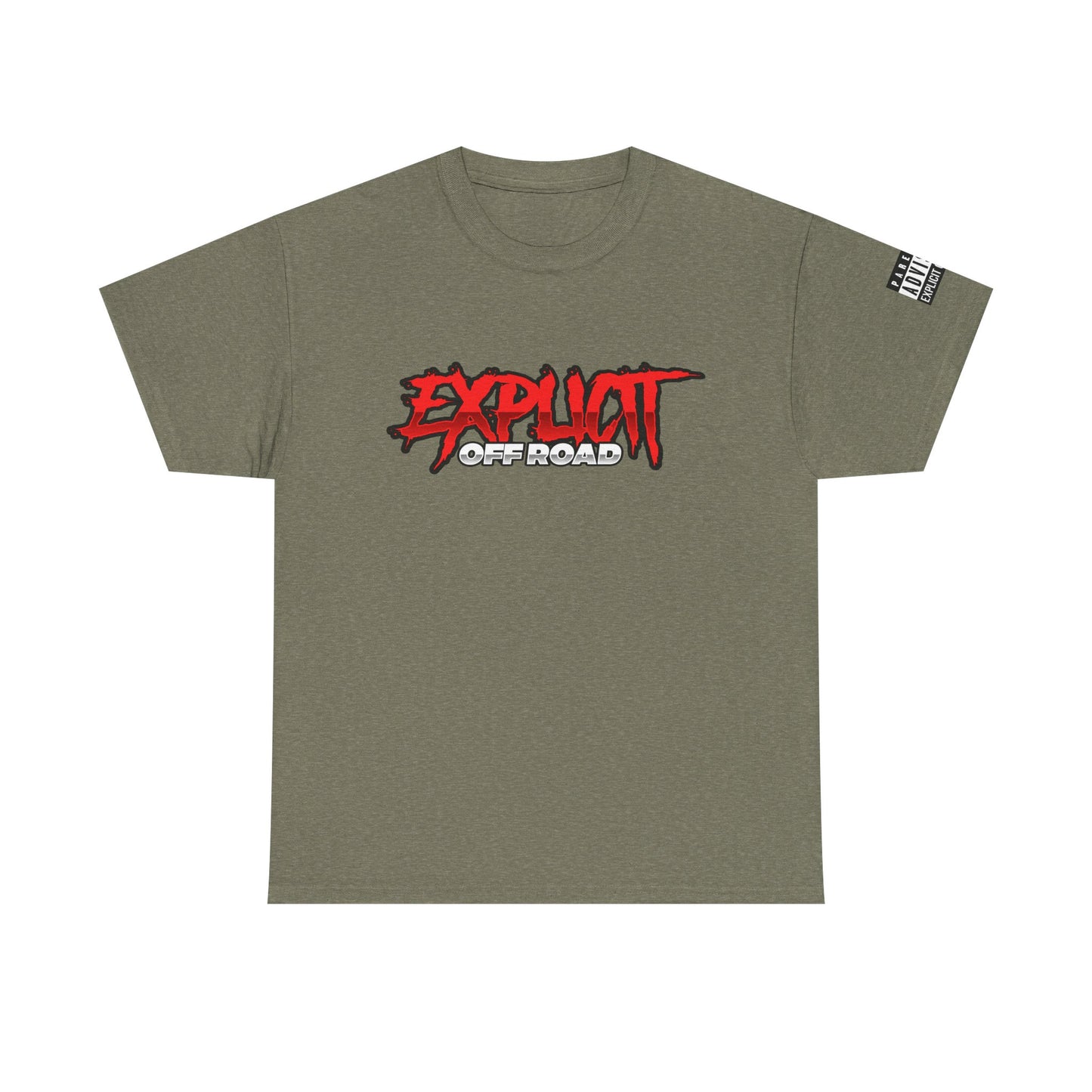 Expliciit Off-Road "BOOM" Heavy Cotton Tee - Streetwear Style T-Shirt