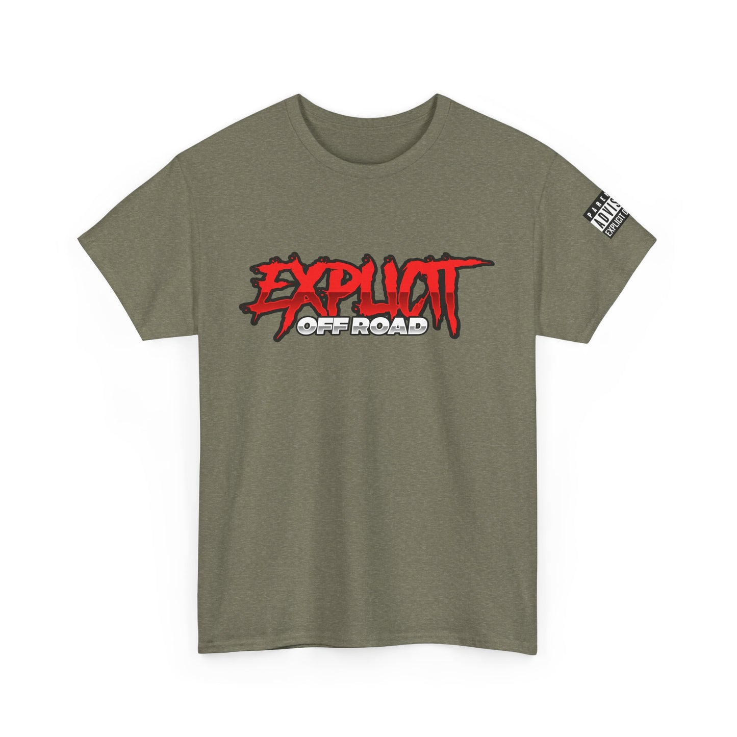 Expliciit Off-Road "BOOM" Heavy Cotton Tee - Streetwear Style T-Shirt