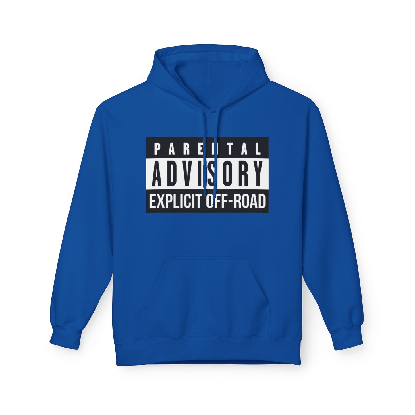 Fleece Hoodie "Explicit Off-Road" Billboard Design