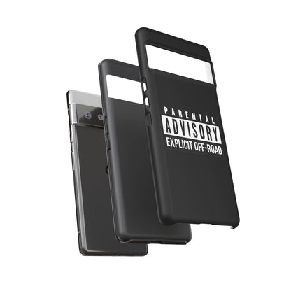 Parental Advisory Off-Road Phone Case - Tough & Stylish Protection