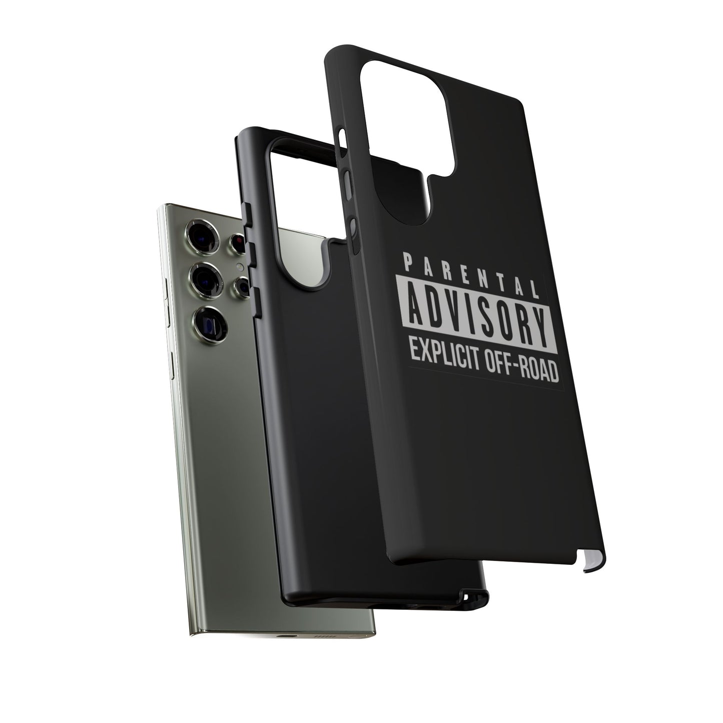 Parental Advisory Off-Road Phone Case - Tough & Stylish Protection