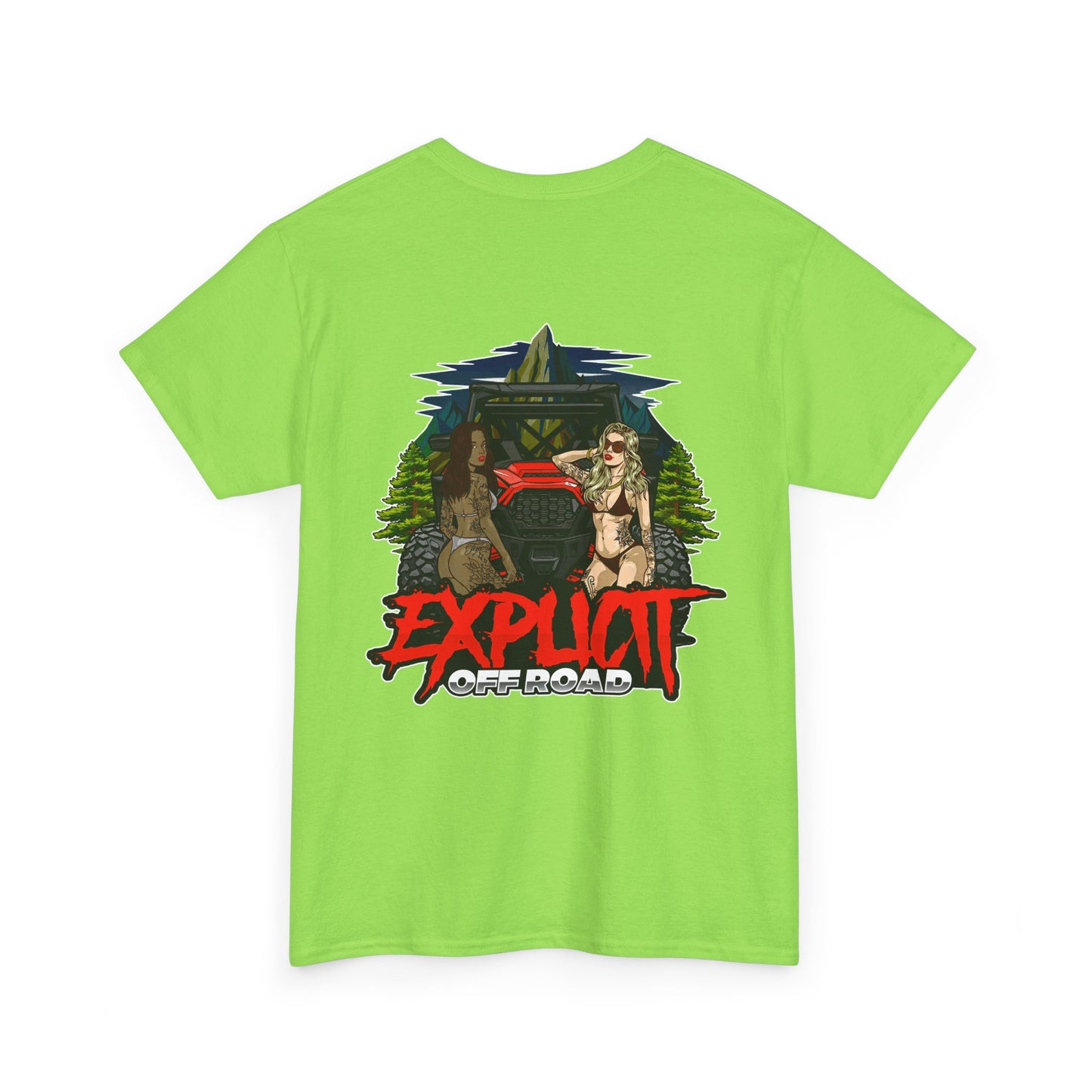 Explicit Off-Road "RZR GIRLS"  Unisex Heavy Cotton Tee - Perfect for Outdoor Enthusiasts