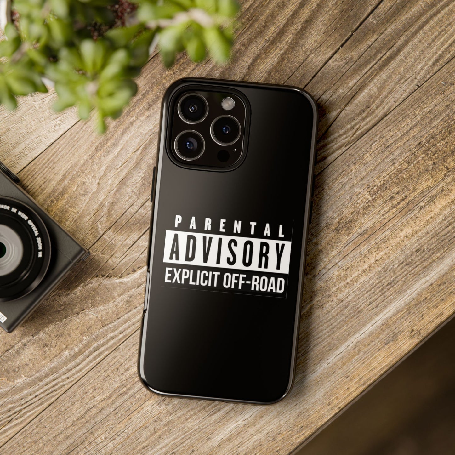 Parental Advisory Off-Road Phone Case - Tough & Stylish Protection