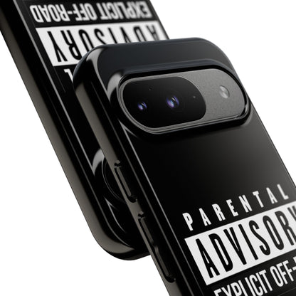 Parental Advisory Off-Road Phone Case - Tough & Stylish Protection