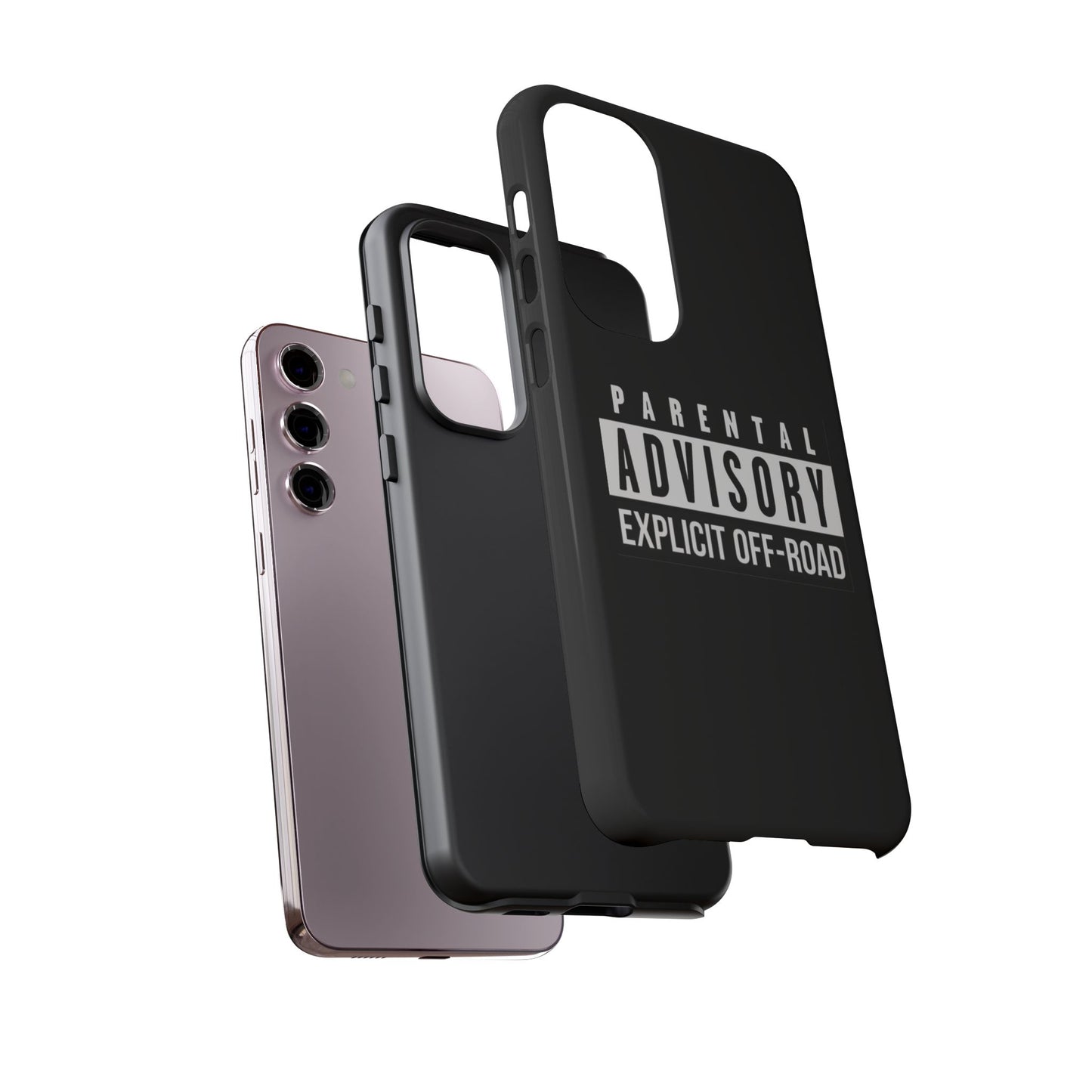 Parental Advisory Off-Road Phone Case - Tough & Stylish Protection